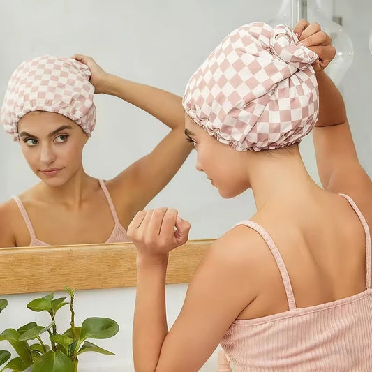 Luxury Waterproof Shower Cap