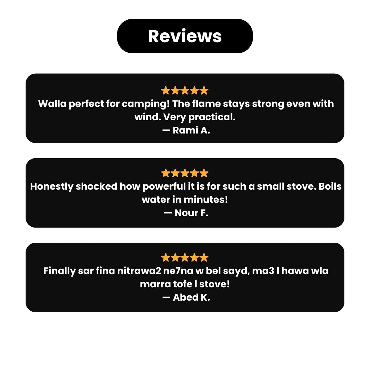 Windproof Outdoor Stove