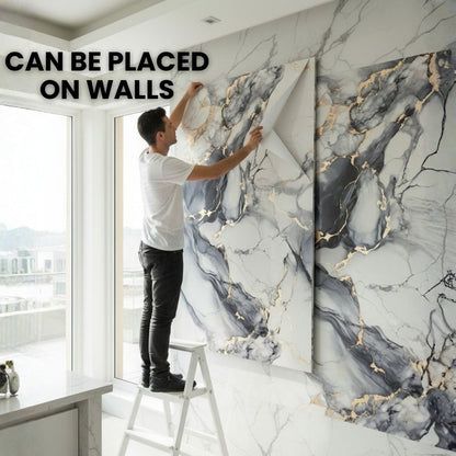 Adhesive Marble Wall Tiles(90 x 60cm)