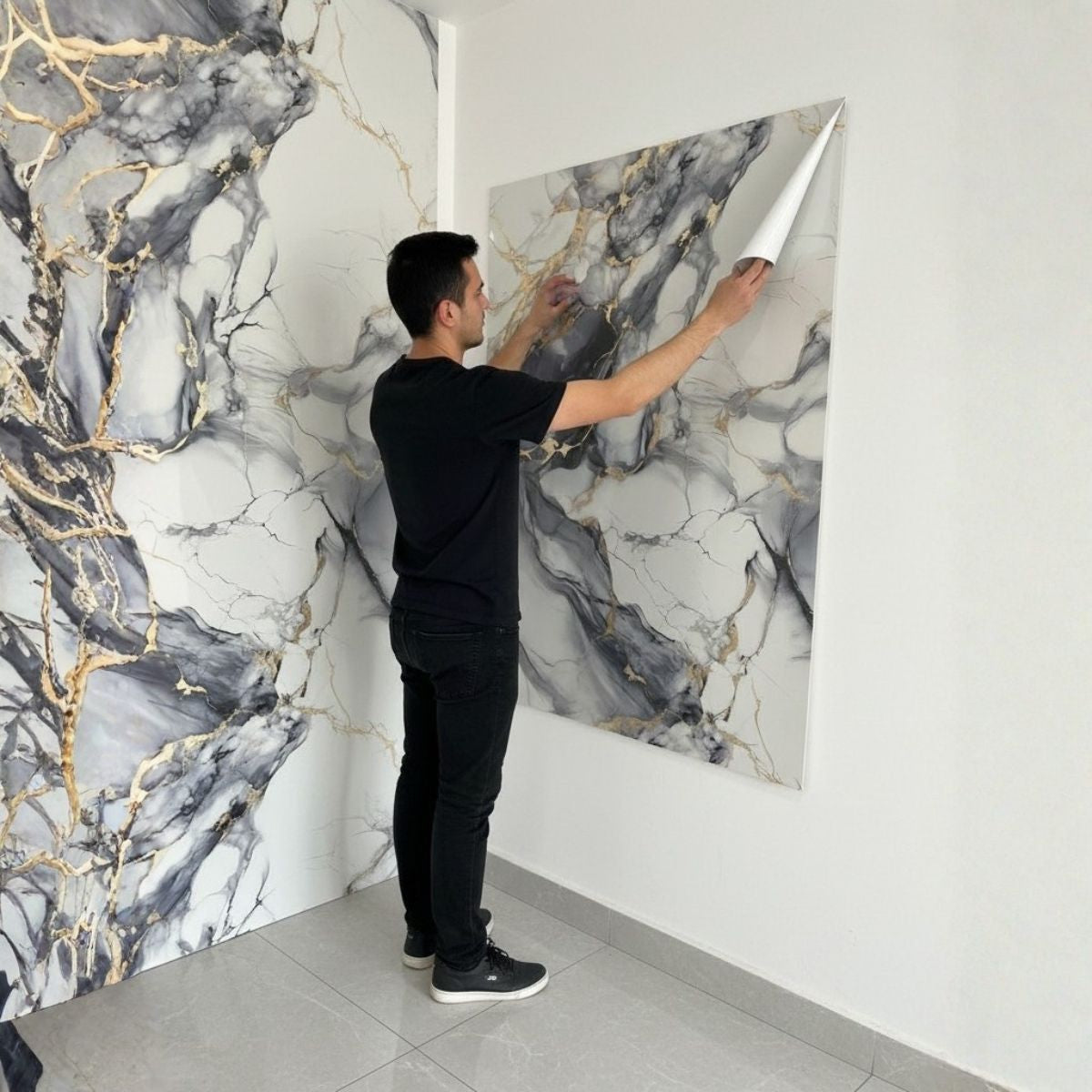 Adhesive Marble Wall Tiles(90 x 60cm)