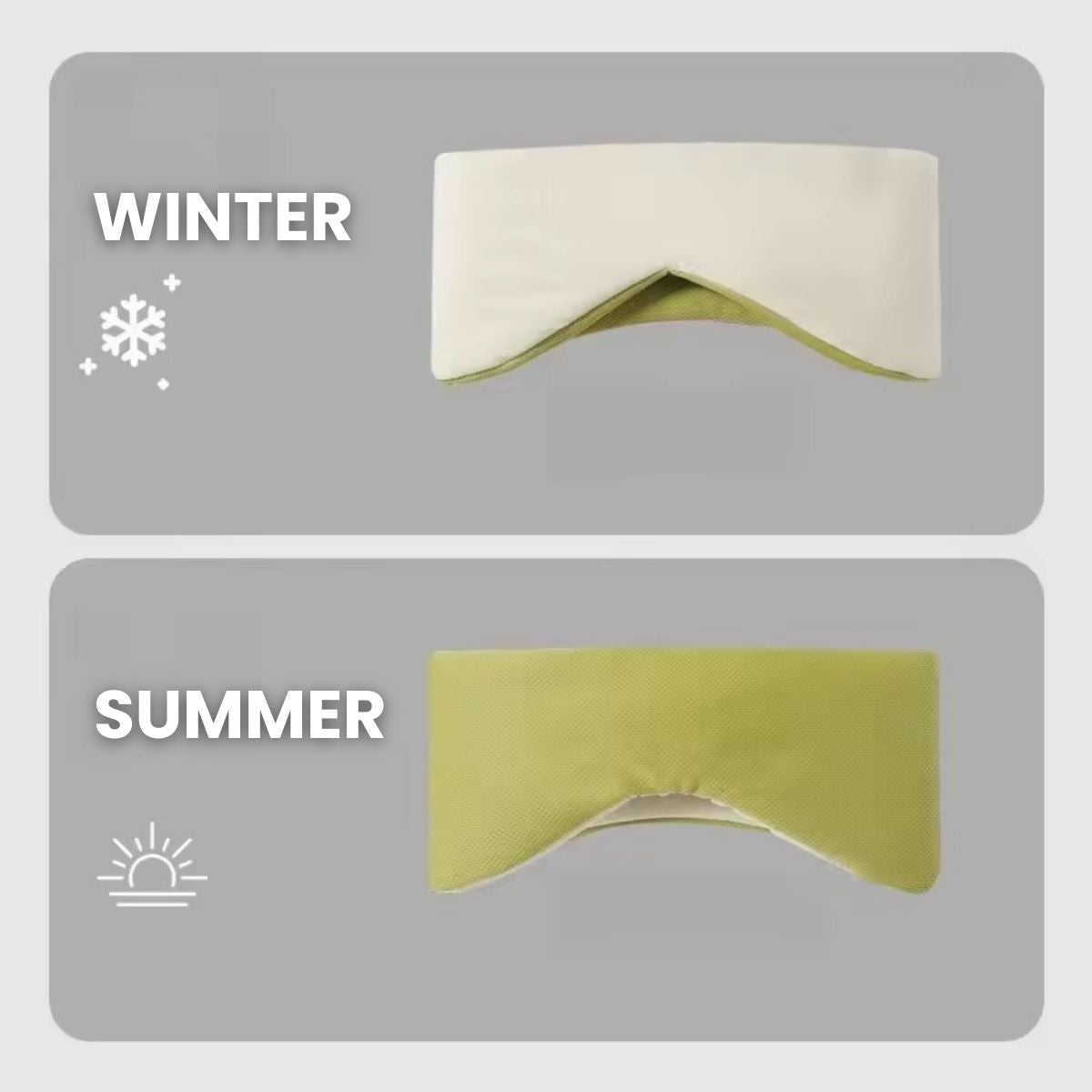 2-in-1 Eye and Ear Mask