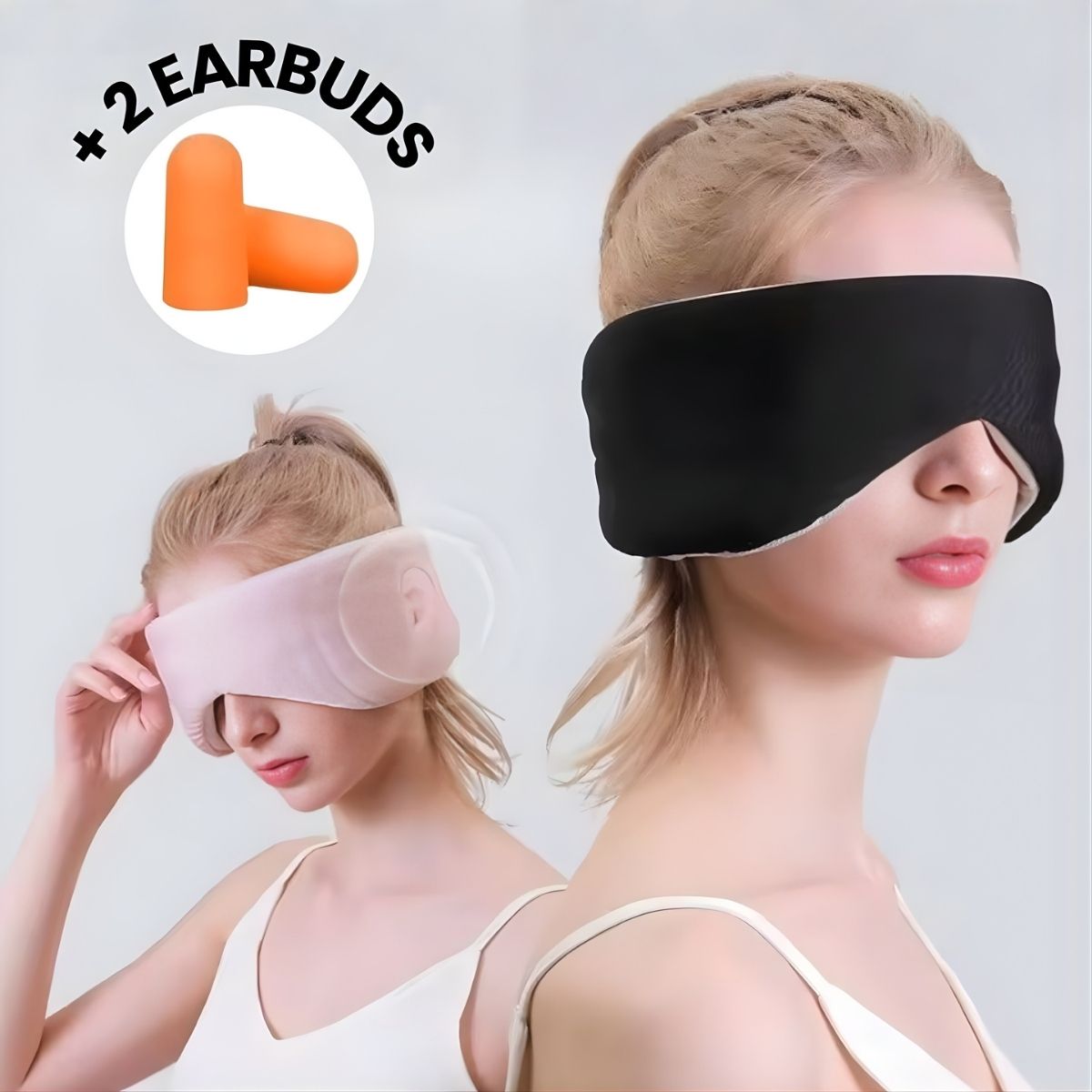 2-in-1 Eye and Ear Mask