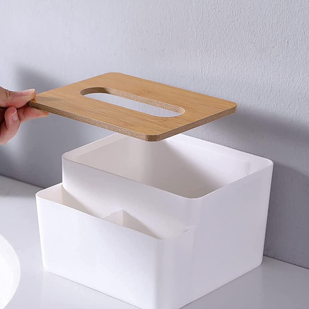Tissue Box with Storage