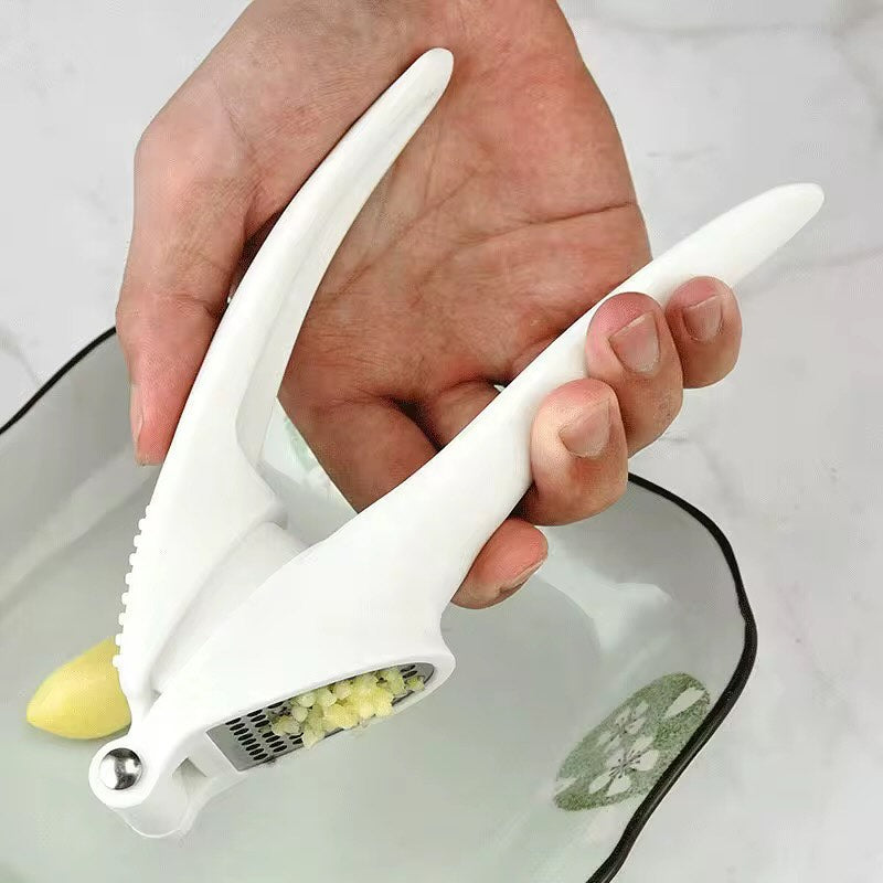 Plastic Garlic Press Crusher (Random Color)