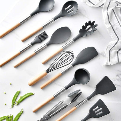 12 Piece Silicone Utensils Set