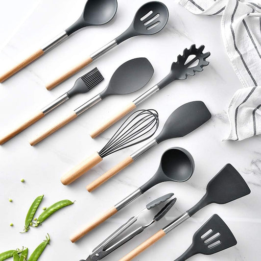 12 Piece Silicone Utensils Set