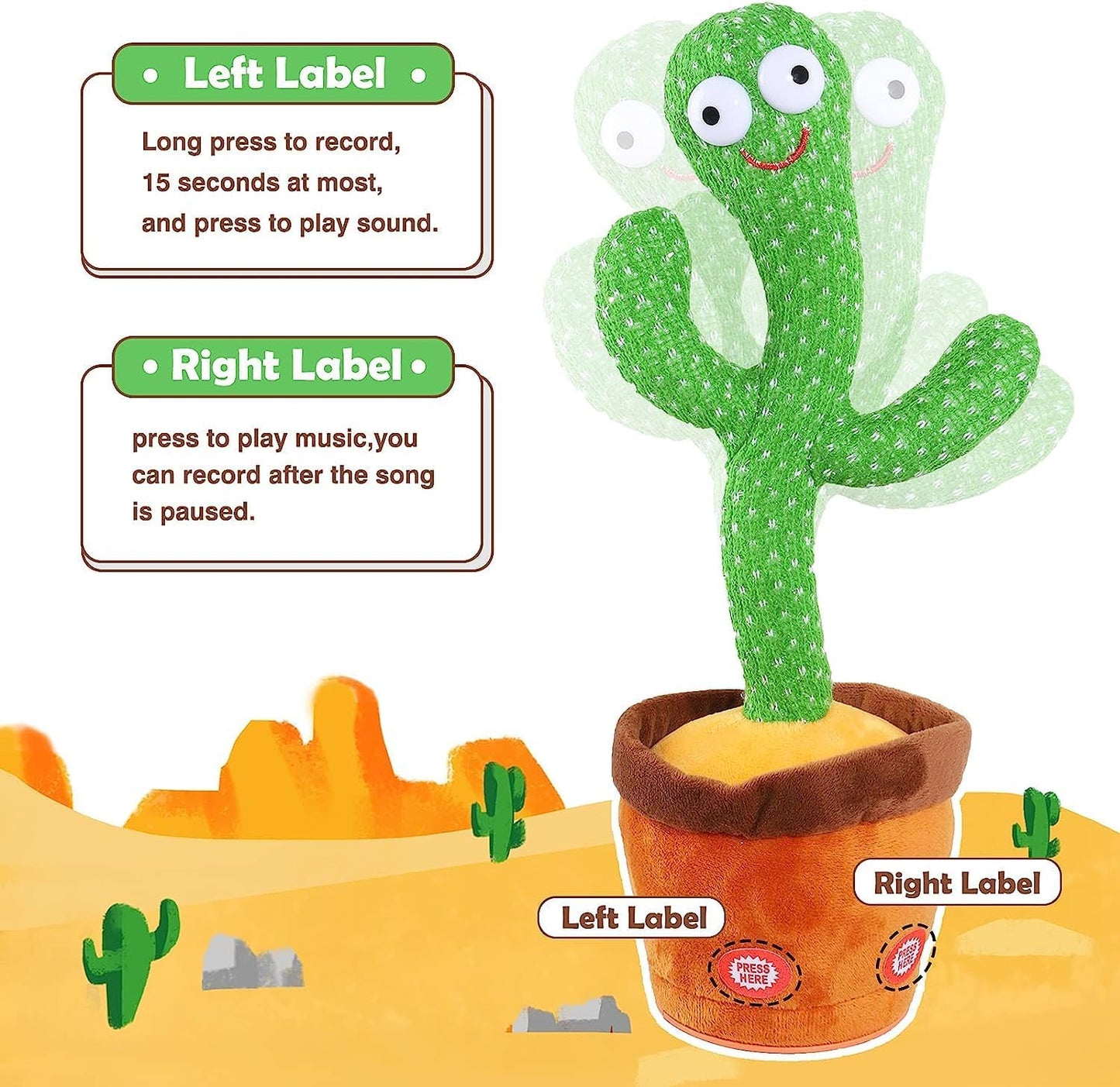 The Dancing Cactus - Top Quality