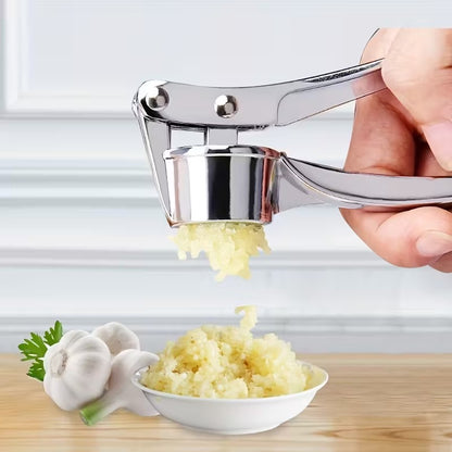Stainless Steel Garlic Press Crusher