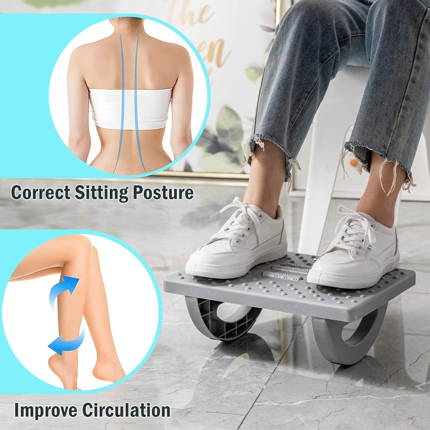 Swing Massage Footrest