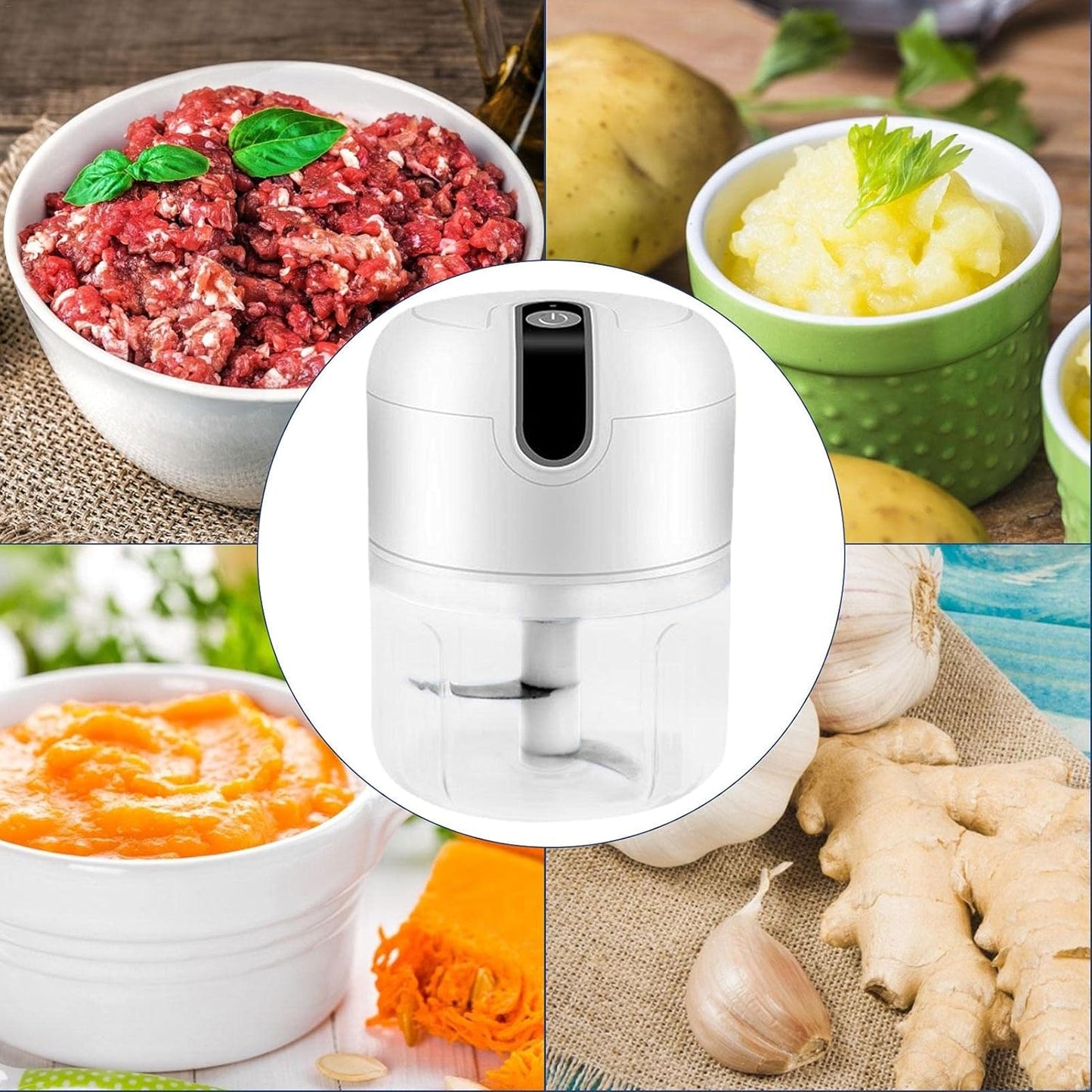 Powerful Electric Mini Chopper