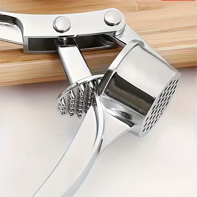 Stainless Steel Garlic Press Crusher