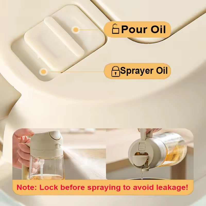 2 in 1 Oil Dispenser & Sprayer