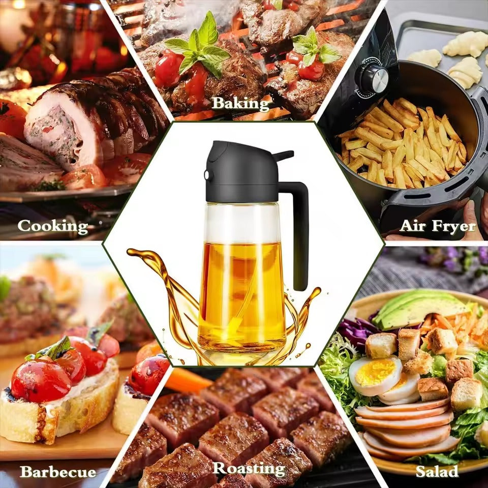 2 in 1 Oil Dispenser & Sprayer