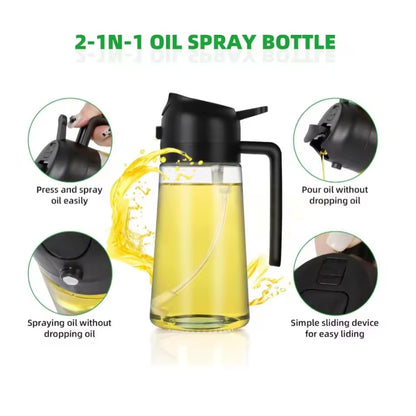 2 in 1 Oil Dispenser & Sprayer