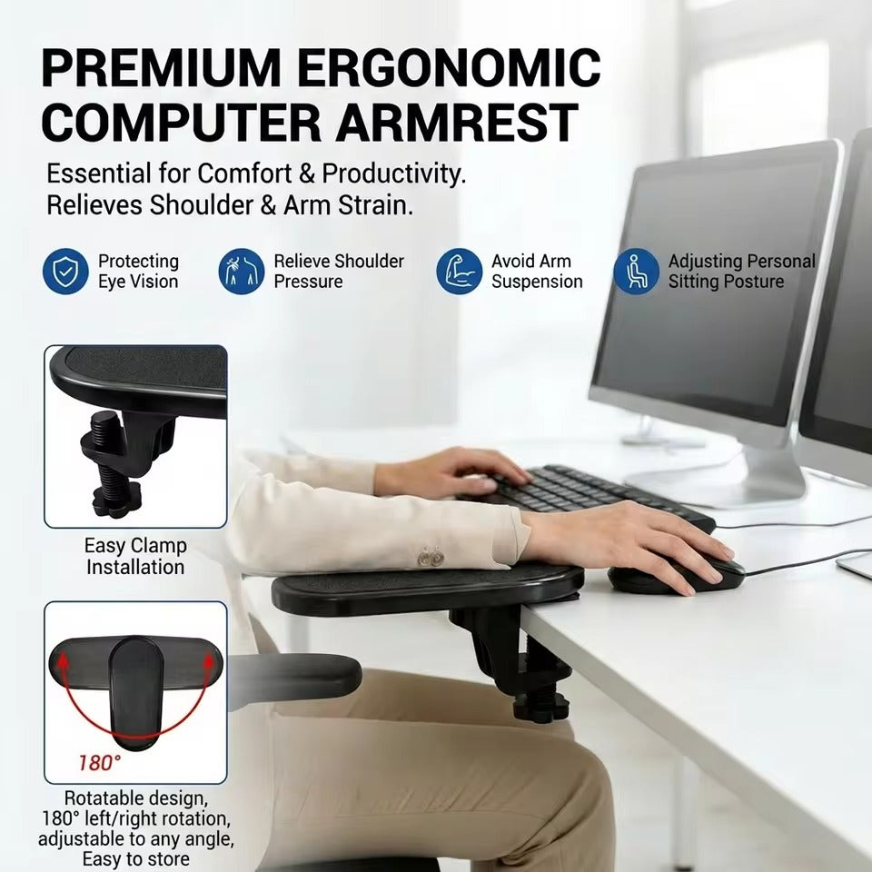 Adjustable Desk Arm Rest