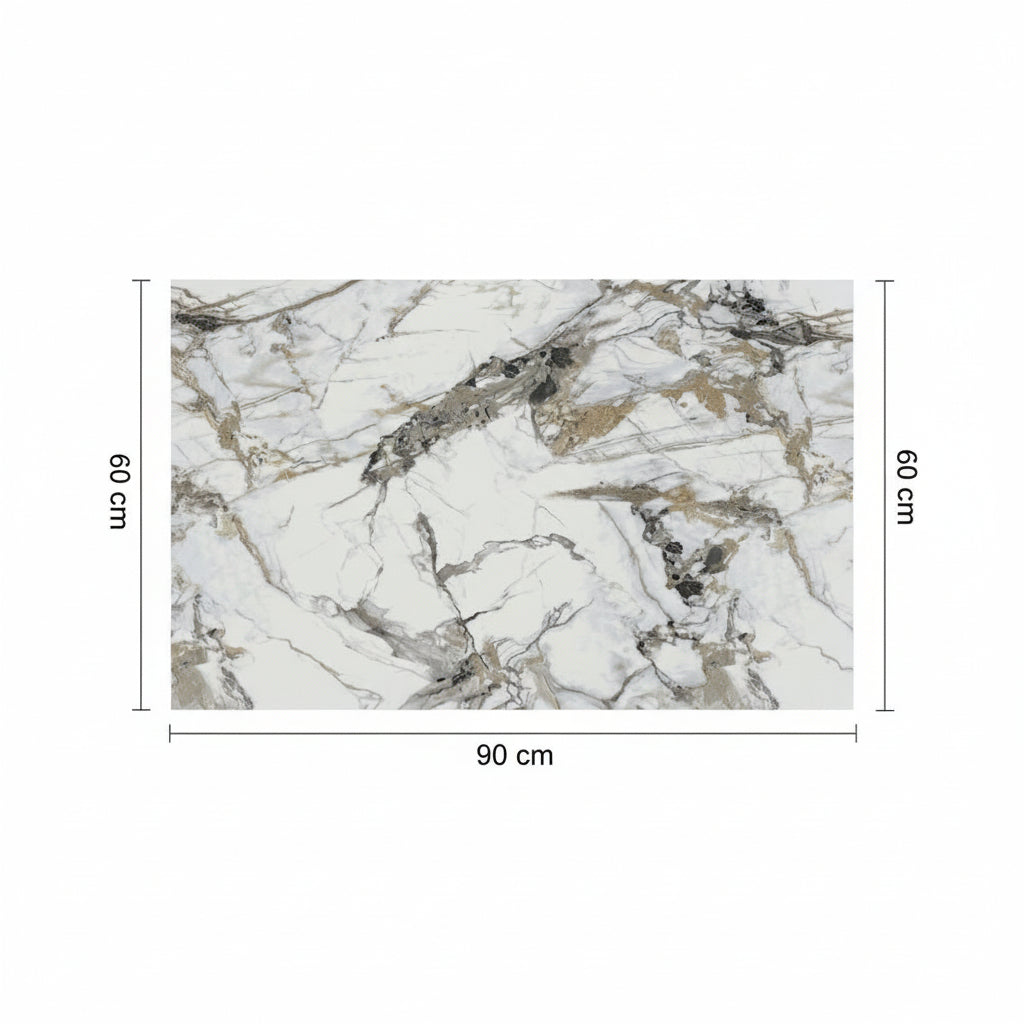 Adhesive Marble Wall Tiles(90 x 60cm)