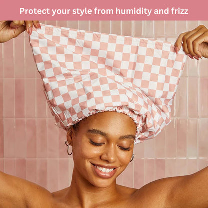 Luxury Waterproof Shower Cap
